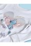 Infant Girls White Stitch Pyjama Set 2 Piece - 2