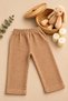 100% Cotton Muslin Children's Pants Girls Boys Unisex |   Comfortable Cut Summer - Spring Trousers with Elastic Waist Pockets |   3 Colors |   1-2-3-4 Years Old - 2