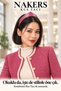 Russian Crown Pink Faux Leather Dual-Use Adjustable Hair Crown and Hat Style - 9