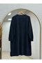 Mahzade Long Pique Tunic with Side Slits - Ek1148 Anthracite - 7