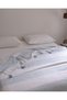 Virelia Single Cotton Bedspread - Blue/White - 4