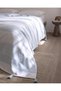 Virelia Single Cotton Bedspread - Blue/White - 3