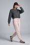 Elastic Waist and Cuffs Sweatpants 943 Pink