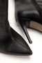 S-2007 Black Zippered Daily Boots - 3