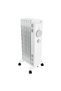 Radiator pe ulei Basic 1500 W, Alb, 12 m²