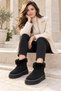 Neli̇s Women's Casual Winter Boots with Fur Inside and Ankle Lining - 4