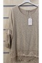 Italian Knitwear Blouse with Silk Lace Detail on Sleeves - 3