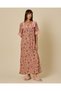 Women Pink Floral Nightdress - 4