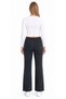 Women's Smoked High Waist Wide Leg Pants - 3