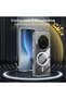 حافظة مغناطيسية لهاتف Honor Magic 8 Pro، نحيفة وشفافة ومطفية مع خلفية صلبة وإطار ناعم بتصميم عسكري - 3