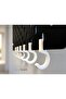 10-Piece S Hook Set – Pegboard Compatible Hanger and Organizing Tool