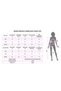 Women's long sleeve front zipper finger pass viscose two thread blouse and pants two piece set - 7