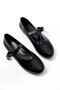 Inf-324 Black Helmet Buckle Daily Women's Ballerinas - 5