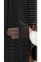 Thick Mesh Tulle Curtain |   Black |   1X2.5 Normal Pile |   Heavy-Gauge Cast Structure |   Modern Decorative Curtain