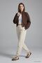 Elastic Waist and Cuffs Sweatpants 943 Stone - 2