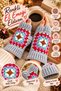 Women's Fingerless Knitted Gloves Gray Hand Knitted Winter Warm Gloves for Daily Use - 3