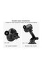 C77 10W Nanosorption Qi Wireless Car Charger Holder For Smartphones Black - 4