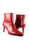 Thin Heeled Patent Leather Women's Short Boots - 5