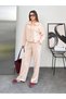 Women's Elastic Comfortable Cut Top and Bottom Set - 6