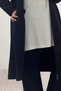 33096 Large Size Zippered Three-Thread Cap - Black - 3