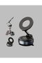 360 °   Rotating Vacuum Magnetic Car Phone Holder – Aluminum Alloy Body - 5