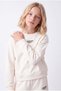 Girl's Lettered Crew Neck Sweatshirt
