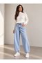 Kar Black Side Paneled Piece Baggy Jeans