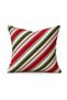 Digital Printed Plaid Christmas Pattern Throw Pillow Cover. Christmas Decoration Double-Sided Cloth Cover 43X43Cm Set of 2 - 3