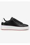 Anton V 2.0 Men's Genuine Leather Casual Shoes Black Sneaker Thick Sole Casual Shoes - 7