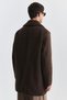 Wool Blended Double Breasted Coat - 6