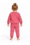26510-26 Girl's Heart Printed Love Peace Sweatshirt and Sweatpants 2-Piece Set 9–24 Months - 4
