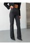 Women's High Waist Straight Cut Straight Wide Leg Jeans - 3