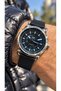 Stylish in a Box, 3 Atm Black Silicone Cord, Black Dial, Men's Wristwatch+Bracelet