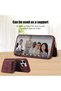 iPhone 18 Pro Max (6.9 Inch) Compatible Wallet Case with Stand and Lanyard, Lux Velvet Case - 3