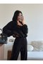 Modal and Parachute Fabric Women's Tracksuit Set - 3