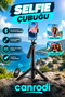 Extendable Tripod Selfie Stick – Vertical and Horizontal Shooting with Remote Control