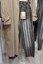 Olive Striped Barrel Jean Pants Per0111 - 3
