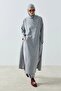Colette Slit Sweatshirt Gray - 3