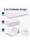 Comfy Orthopedic Tri-Fold Foam 4 inch Single Folding Mattress with Collapsible and Washable CoverMattress, Picnic Mattress, Outdoor Mattress, CampingMattress, Travel and Guest 180X90X10 cm. - 6