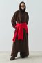 Marla Oversize Sweatshirt Brown