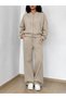Women's long sleeve modal blouse and pants two-piece set with front zipper - 4
