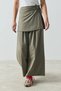 Fresia Pleated Trousers Olive - 3