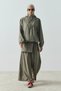 Fresia Piping Jacket Olive - 2