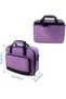 Projector Carrying Case, Projector Bag with Accessories Storage Pockets & Adjustable Shoulder Straps - 2
