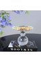 صحن تقديم بتصميم فاخر - كريستال - شفاف - 15x13 سم - 2