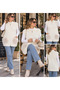 Women's Angora Stylish Pocketed Zippered Collared Vest