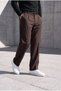 Baggy/Relax Fit Fabric Trousers - 5