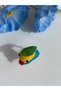 Duck Figurine Organic Cotton Handmade Hairless Baby Hairpin Amigurumi Knitted Duck Figurine Hairpin for Less Hair Baby Hairpin - 4