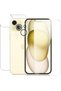 3 in 1 Screen Protector for iPhone 15 Plus, Front and Back Tempered Glass Screen Protector, Camera L