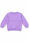 Girl's Sweatshirt Lovely Printed Crew Neck 100% Cotton - 4
